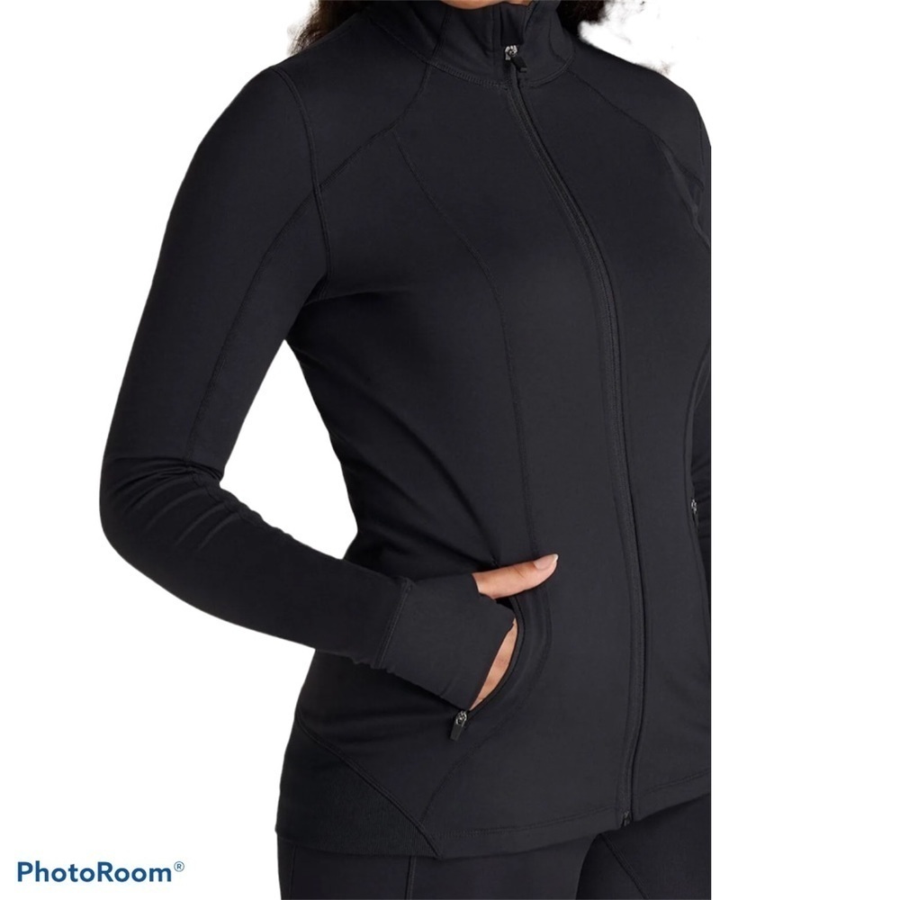 RYU black running zip  only sweatshirt Sz S